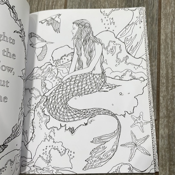 Mermaid Coloring Book - Picture 10 of 14